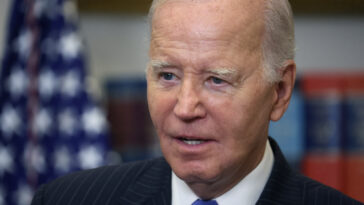 U.S. President Biden speaks about the September Jobs Report at the White House in Washington, U.S.