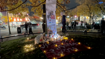 London, Ont. Palestinian community holds vigil