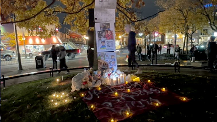 London, Ont. Palestinian community holds vigil