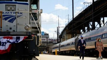 Biden touts billions for northeast US rail corridor