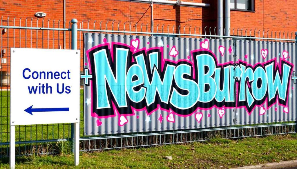 Newsburrow Connect With Us Banner