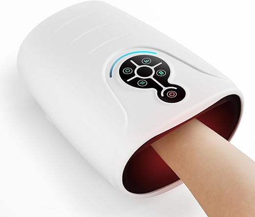 Aerlang Hand Massager, Cordless Electric Massagers With Heat Can Relieve Hand Fatigue, Promote Blood Circulation And Improve Hand Flexibility -Gifts For Women/Men/Mom/Dad Home,Office