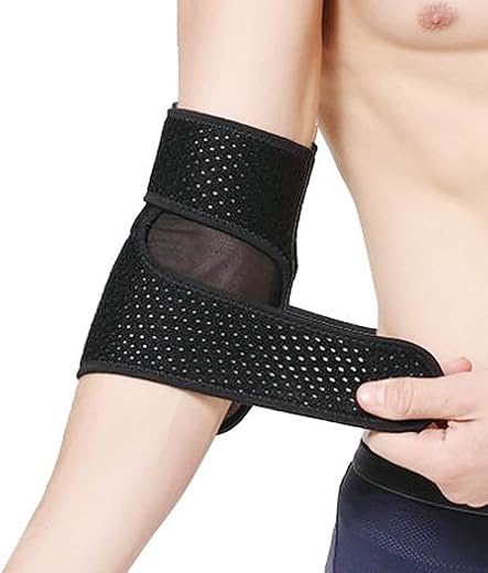 Cinlitek Adjustable Elbow Brace Tennis Compression Sleeve For Golfer'S And Tennis Elbow,Weightlifting, Tendonitis,Arthritis, Sports Injury Recovery, Reduce Elbow Pain For Men And Women