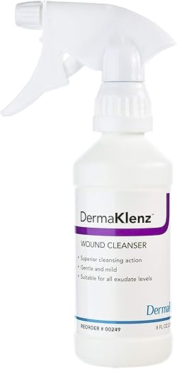 Dermaklenz Wound Cleanser 8 Oz. Spray Bottle