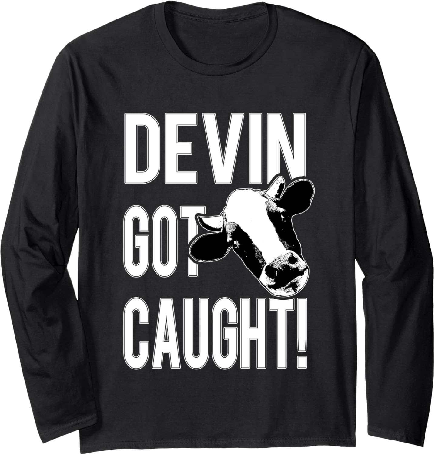 Devin Nunes Cow Anti Trump Merchandise Political Impeachment Long Sleeve T-Shirt