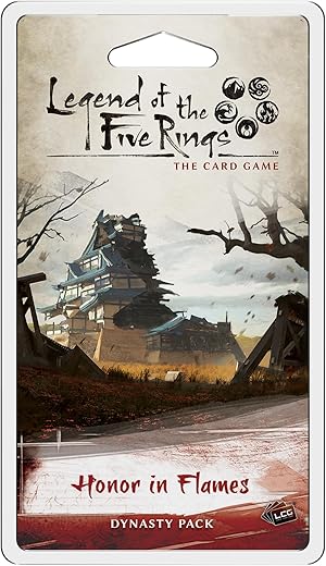 Fantasy Flight Games Legend Of The Five Rings: The Card Game A Crimson Offering Dynasty Pack | Strategy Game For Adults And Teens | Ages 14+ | 2 Players | Avg. Playtime 45-90 Minutes | Made