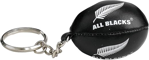 Gilbert New Zealand All Blacks Rugby Keyring