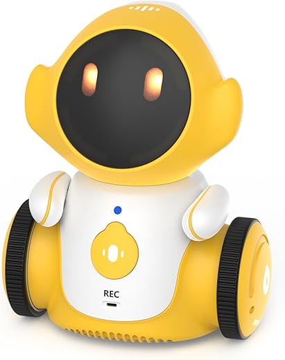Gilobaby Robot Toys, Rechargeable Smart Talking Robots For Kids, Intelligent Robot With Voice Controlled Touch Sensor, Singing, Dancing, Recording, Repeat, Birthday Gifts For Boys Girls Ages 6+ Years