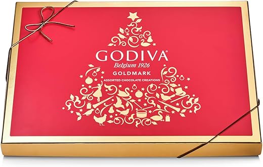 Godiva Chocolatier 36 Pc Holiday Goldmark Chocolate Gift Box