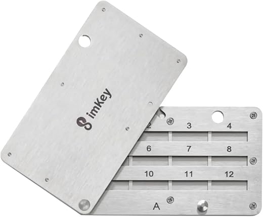 Imkey Heirbox S1 Crypto Seed Storage, Compatible With All Bip39 Hardware Wallet &Amp; Software Wallet, Cold Storage Backup, Ledger, Trezor, Keepkey, Supports 12/18/24 Words