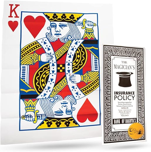 Magic Makers Ultimate Magician'S Insurance Policy Trick