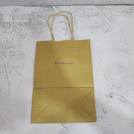 Moshinart Gift Bags Environmentally Friendly Kraft Paper Gift Bag