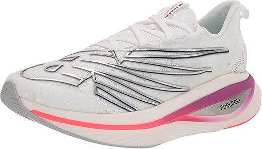 New Balance Men'S Fuelcell Supercomp Elite V3 Running Shoe, White/Victory Blue, 10