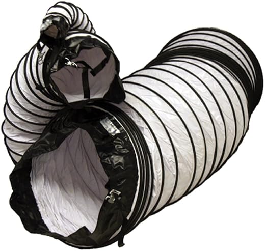 Rubber-Cal &Quot;Air Ventilator White&Quot; Ventilation Duct Hose (Fully Stretched), 14-Inch By 25-Feet