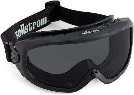 Sellstrom Safety Fire Goggles - Firefighter Eye Protection Gear – Sealed &Amp; Airtight - Anti-Fog Scratch-Resistant Smoke Lens – Fr Strap –S80226