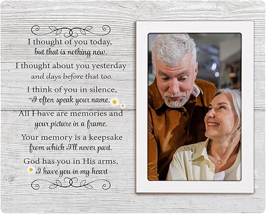 Steadstyle Memorial Gifts Picture Frame - Memory Of Mother, Father, Grandma, Grandpa - Memorial Frames For Loved One - Memorial Picture Frames For Christmas
