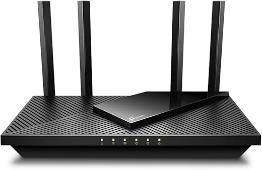 Tp-Link Ax1800 Wifi 6 Router (Archer Ax21) – Dual Band Wireless Internet Router, Gigabit Router, Easy Mesh, Works With Alexa - A Certified For Humans Device