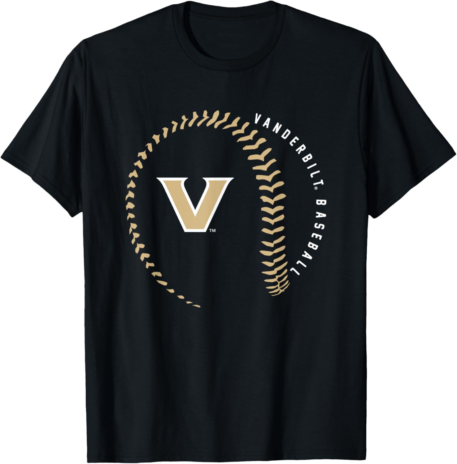 Vanderbilt Commodores Baseball Homerun Officially Licensed T-Shirt