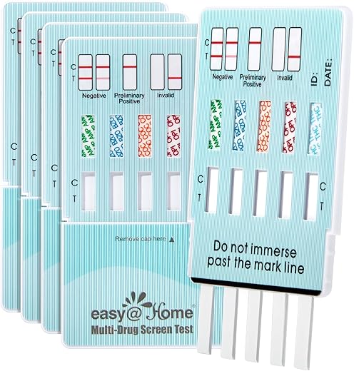 Variant Easy@Home 5 Panel Test Kits-Edoap-754 (5 Count (Pack Of 1))