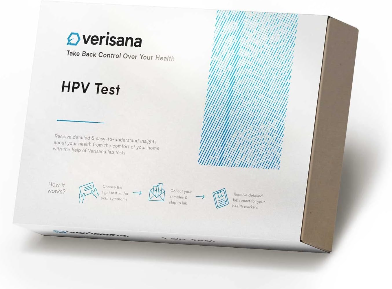 Verisana Hpv Test For Women – Easy &Amp; Convenient – Std Home Test Kit – Clia Certified Lab