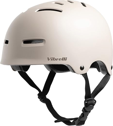Vibrelli Skateboard Bike Helmet - Fits Kids, Youth, Adult Bike Helmet, Mens And Womens Helmet - High Ventilation - Scooter Skateboarding Rollerblade Helmets/Casco - Removable Liners
