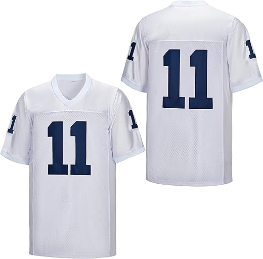 Xweare Men'S #11 No Name Football Jersey #1#26#31 White Stitched (As1, Alpha, X_L, Regular, Regular, Standard, 31White, Xl)